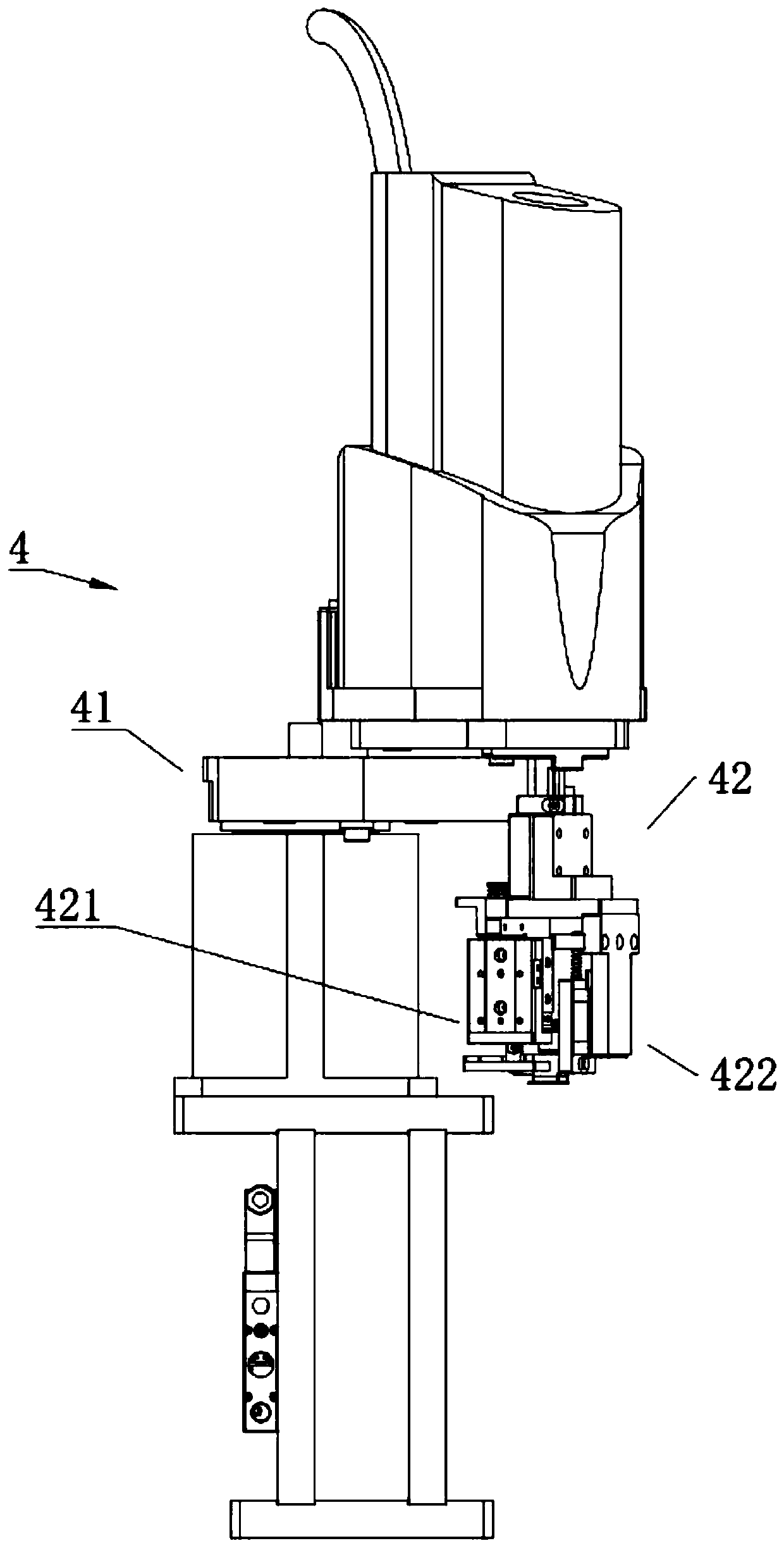 Automatic labeling machine and labeling method