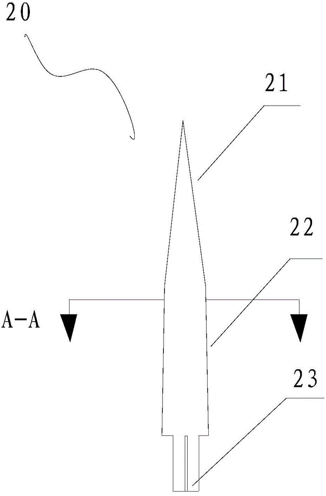 Needle base structure convenient for replacing needles