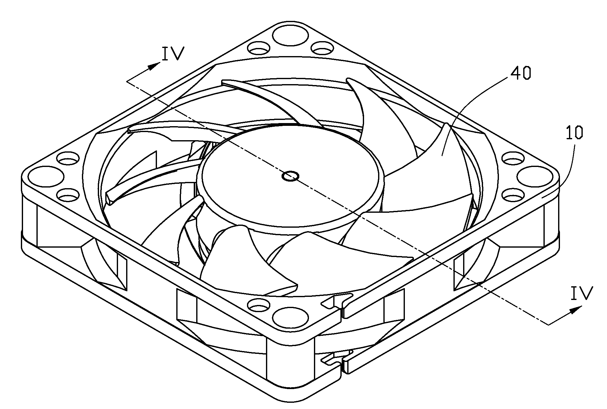 Heat dissipation fan