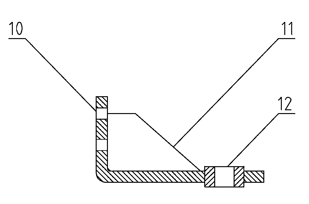 Self-propelling trolley articulated connecting beam