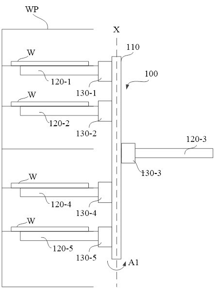 Apparatus and method for clamping and picking up silicon wafers stored in wafer cassettes, and silicon wafer transfer equipment