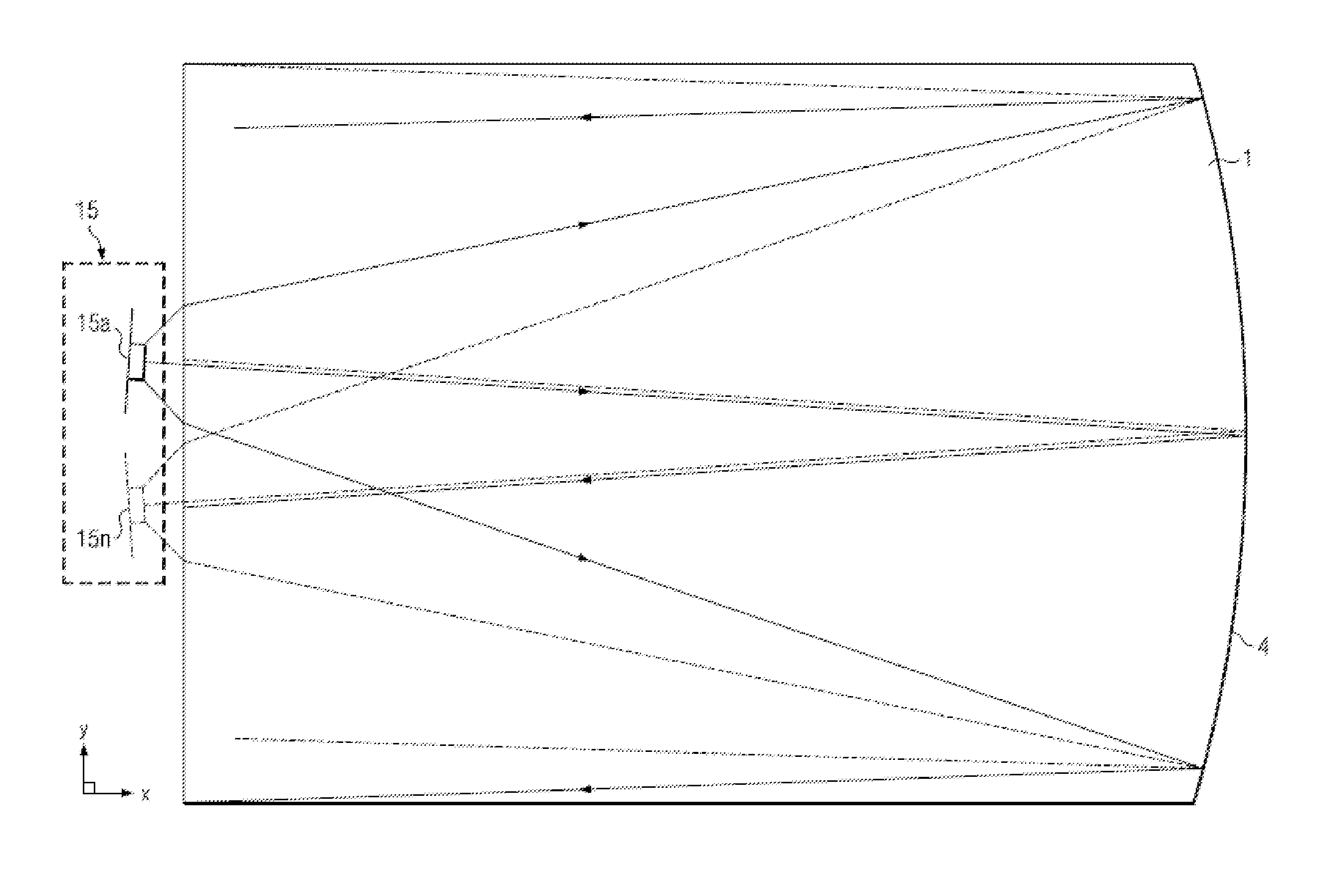 Polarization recovery in a directional display device