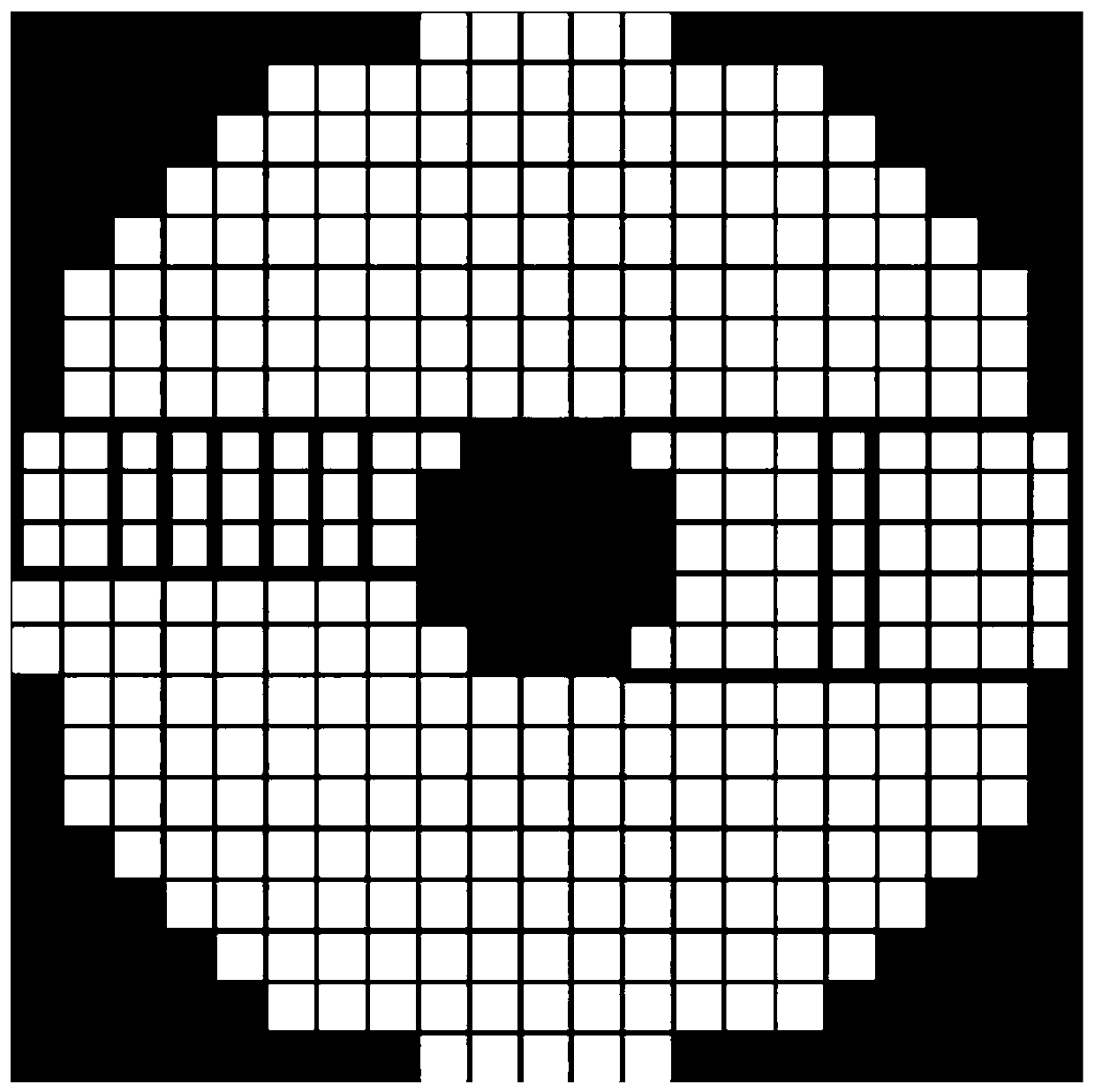 Shack-Hartmann wavefront detection method based on region detection and reconstruction