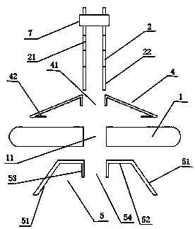 Embedded floating underwater in-situ remediation device and mounting method thereof