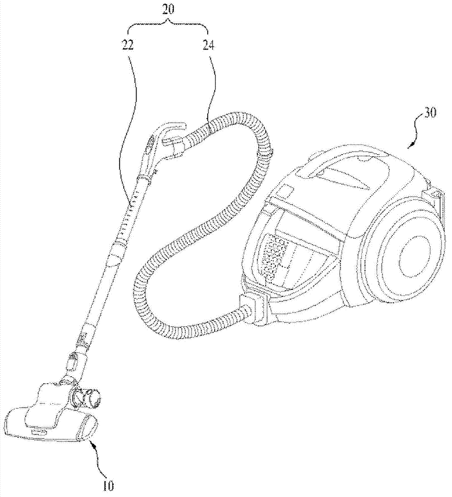 Suction nozzle for vacuum cleaner