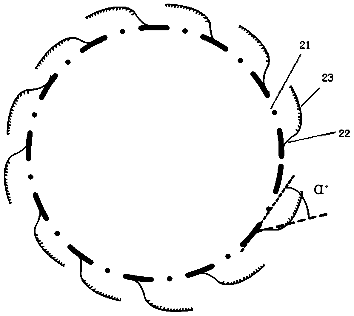 Plug flow distillation tray and method for preparing IP (isophorone) through liquid-phase condensation of acetone