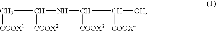 Chelate Compound-Containing Composition and Use as Detergents Thereof