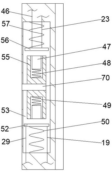 Damping device capable of automatically adjusting damping stroke according to vibration intensity