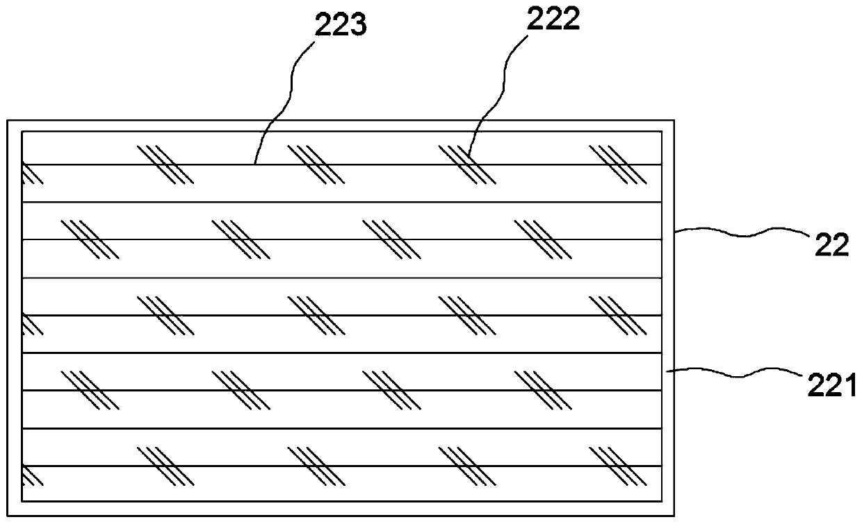 Pouring forming device applied to building material