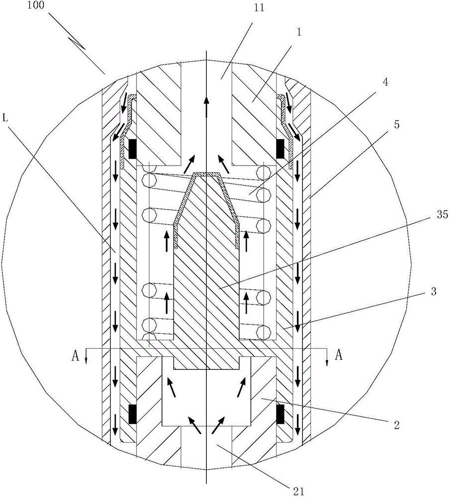 Inner blowout prevention double floating valves of double-wall drill pipe