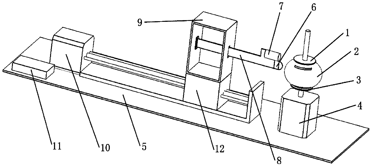 A mechanical petal-seeking device for citrus petals