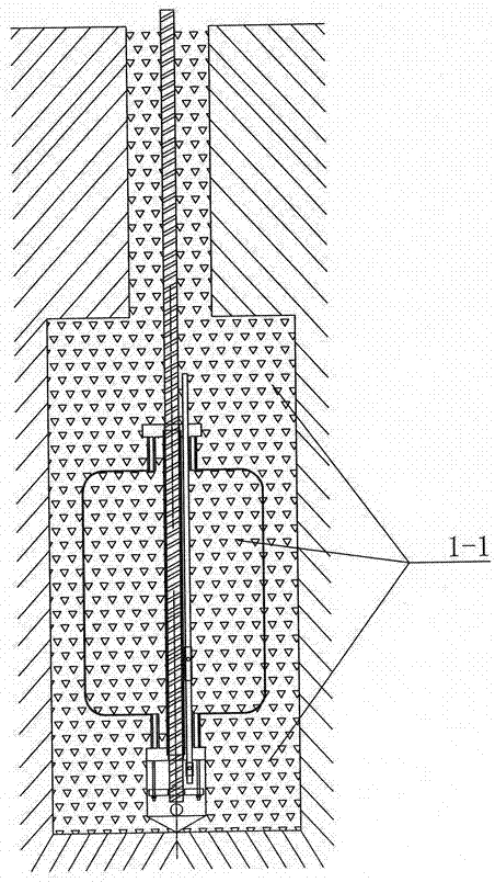 Slurry injection anchoring capsule