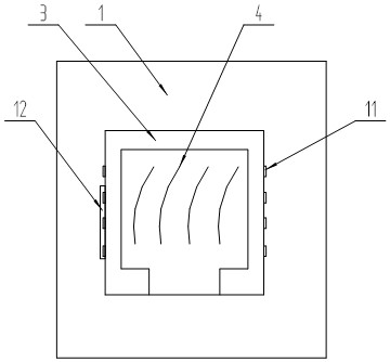 Waterproof protective cover for charging gun of automobile charging pile