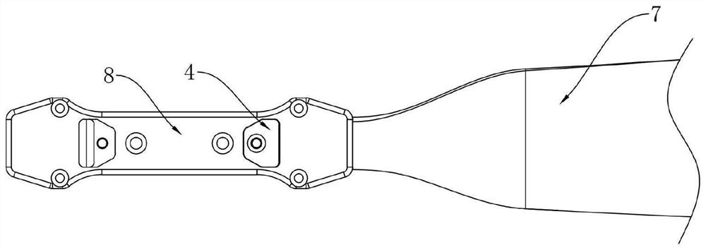 Propeller structure and rapid developing and shaping method