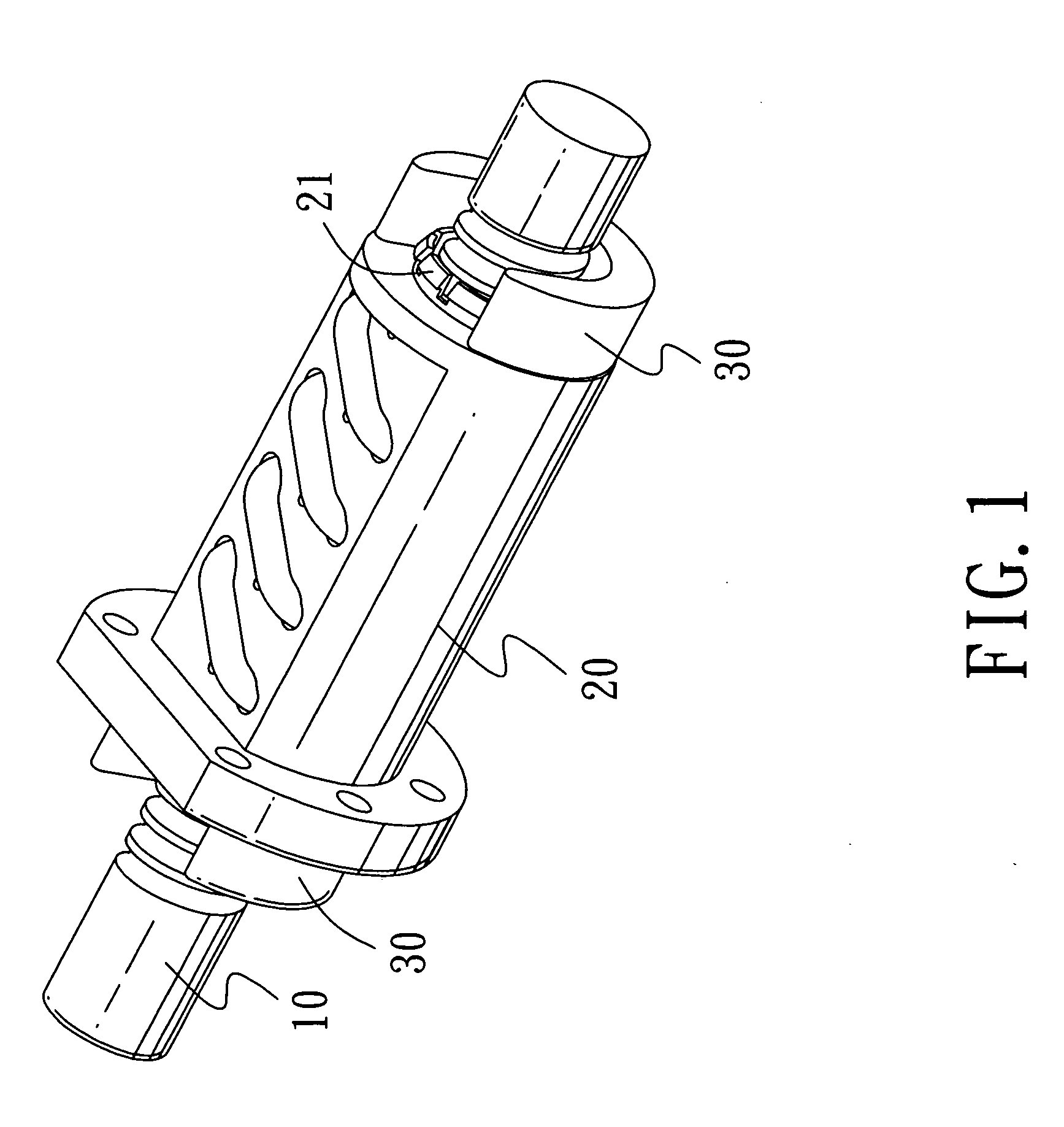 Ball screw with a changeable oil-storage unit