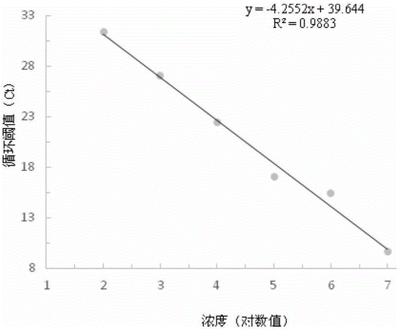 Aeromonas salmonicida SYBR Green I real-time quantitive PCR (Polymerase Chain Reaction) detection method and application thereof