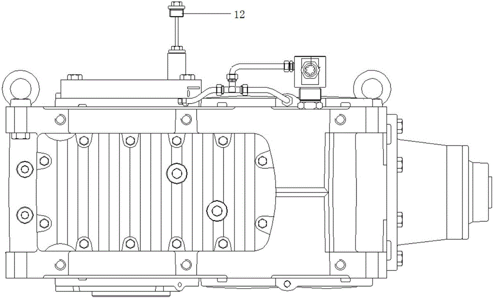 Gas-liquid-solid stirring device