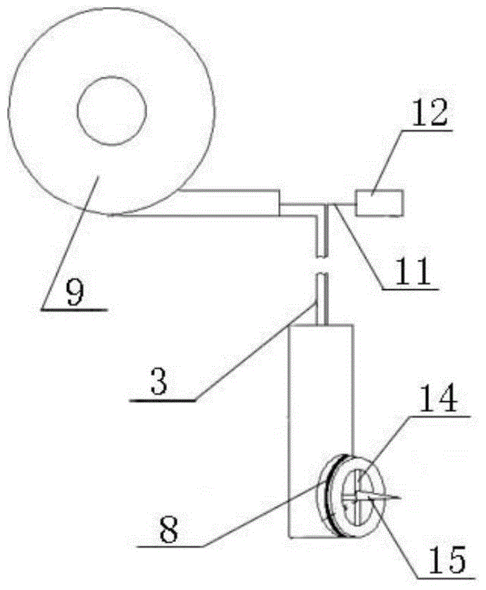 Butt-joint one-well multilayer groundwater sampling system based on electromagnet