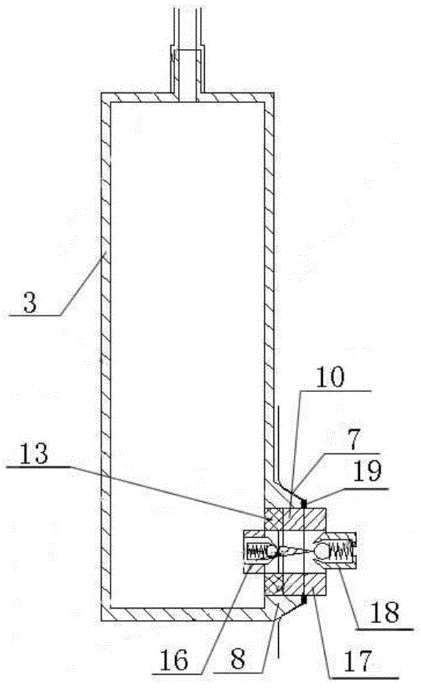 Butt-joint one-well multilayer groundwater sampling system based on electromagnet