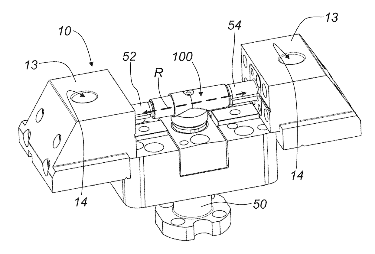 Injection molding tool and method for producing a molded part