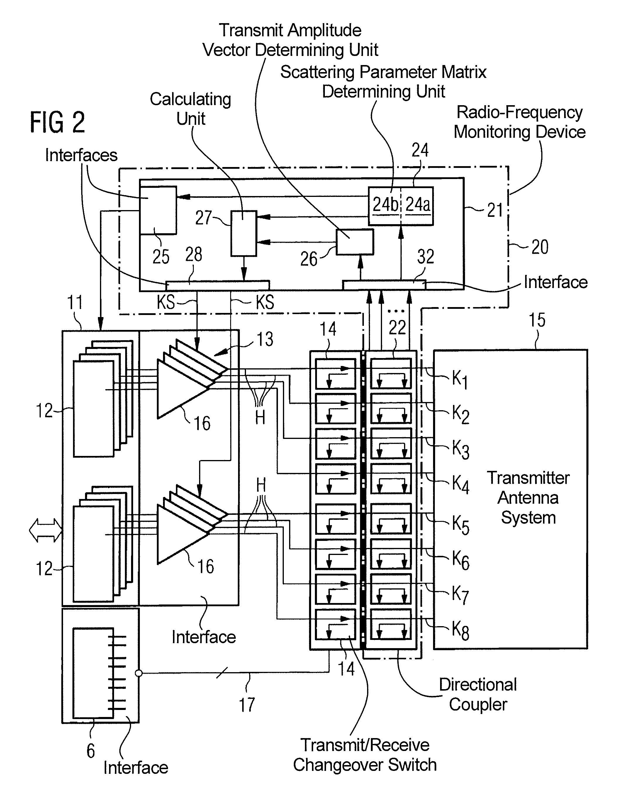 Method and device for monitoring a radio-frequency transmitter device in a magnetic resonance tomography system