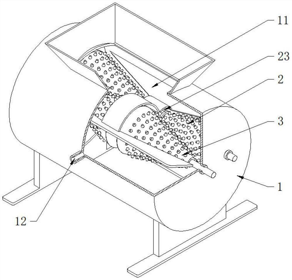 A high-efficiency pulverizer for energy-saving building construction garbage