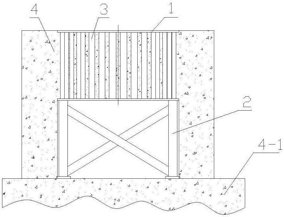 Combination hoisting mounting method of continuous casting ladle turret