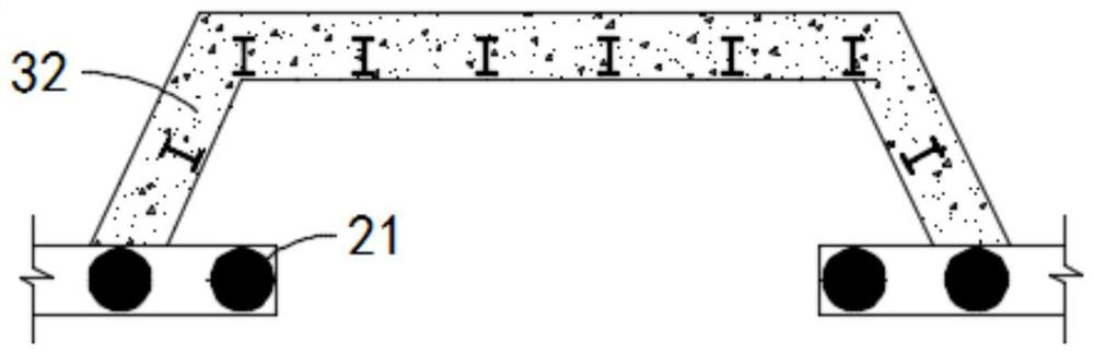 Deep Foundation Pit Large Slope Upside-Down Steel Bolt-spray Support Structure and Its Construction Method