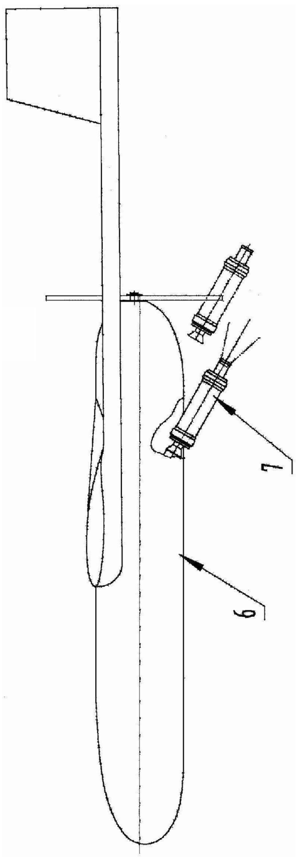 UAV booster drop-off device