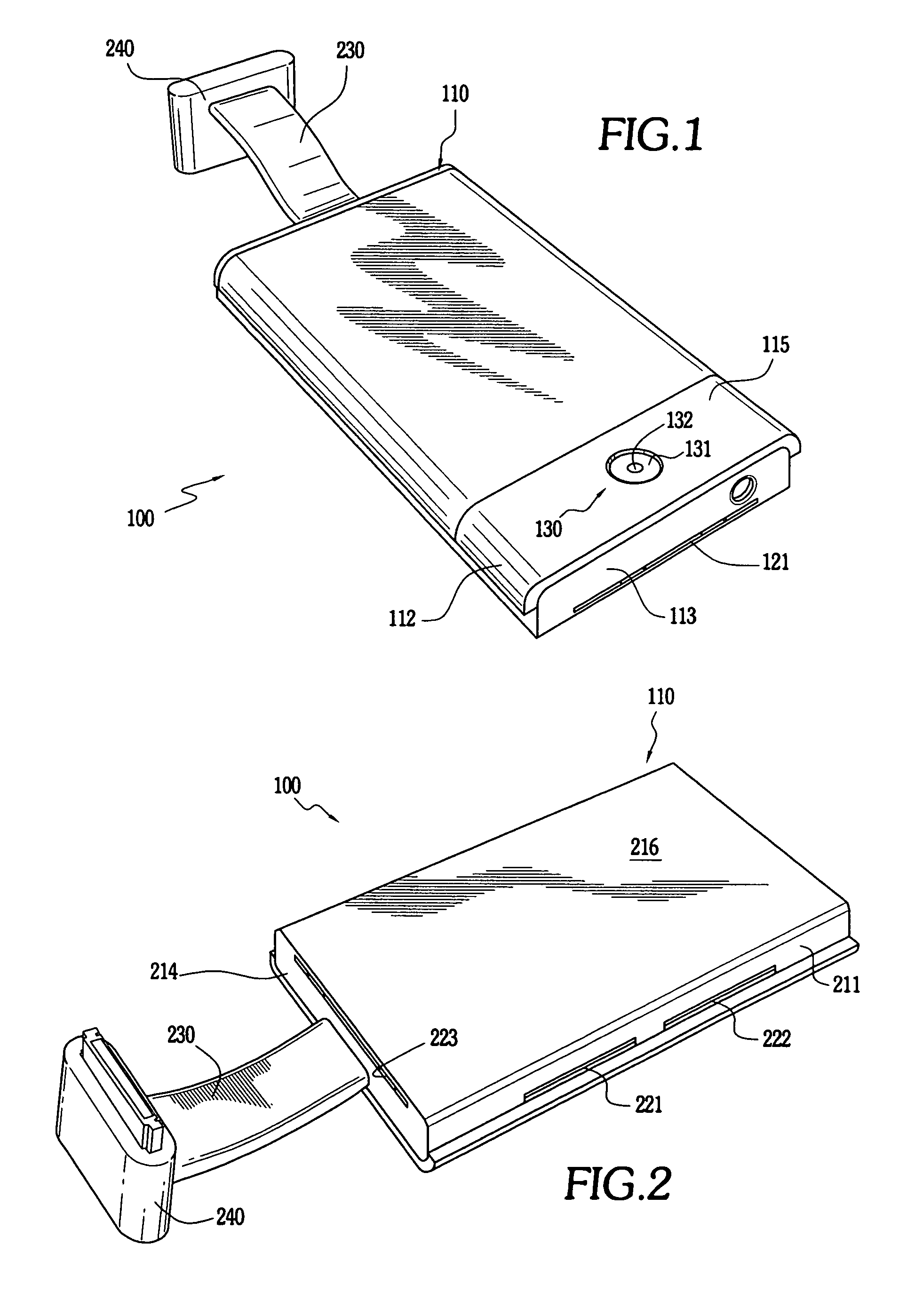 Power supply system comprising rechargeable battery pack and attachment apparatus