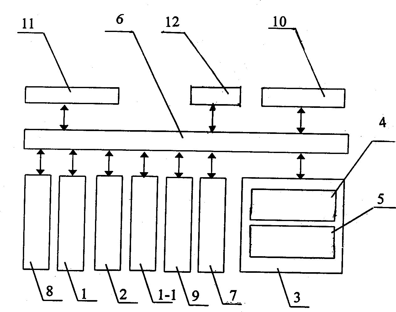 Open type digital control system for hierachical monitoring and remote network diagnosis