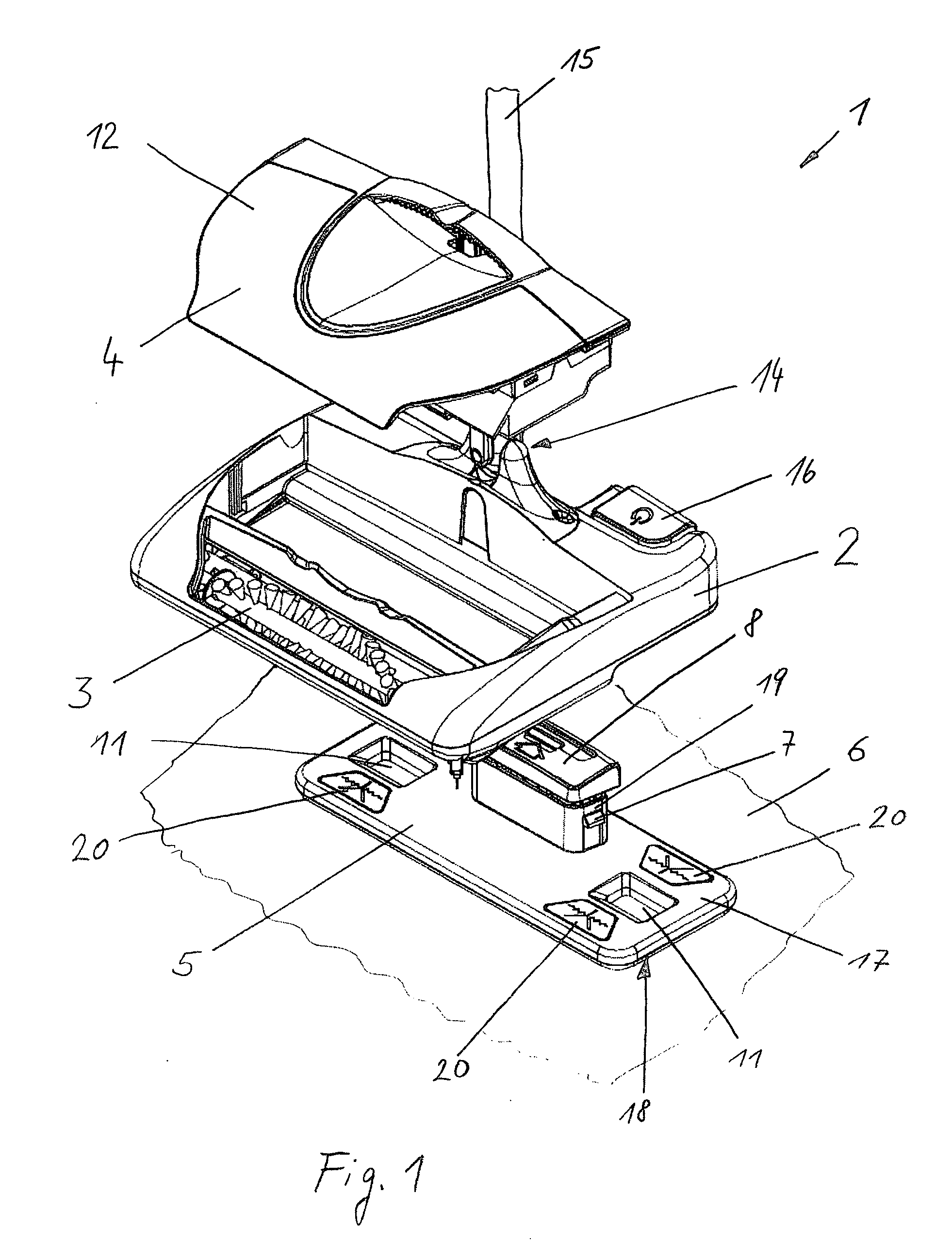 Floor-cleaning equipment