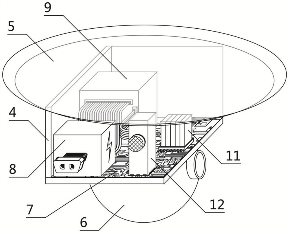 Intelligent identification safe driving early warning system and working method thereof