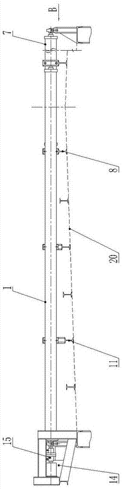 Movable type tunnel kiln isolating device