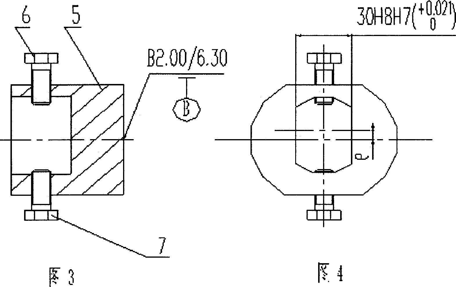 Process method of small eccentricity multi-eccentric and bidirectionally eccentric axle