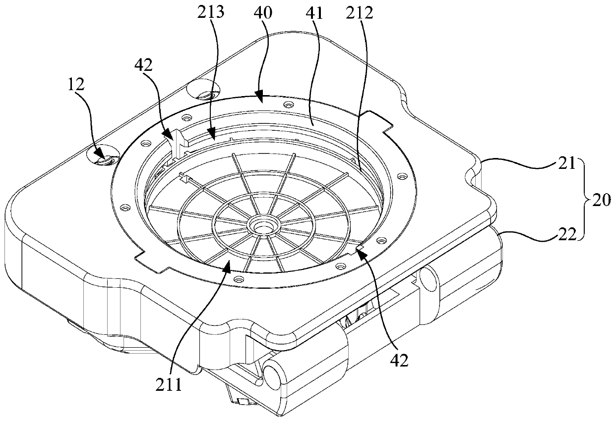 Swing device, swing seat and swing vehicle