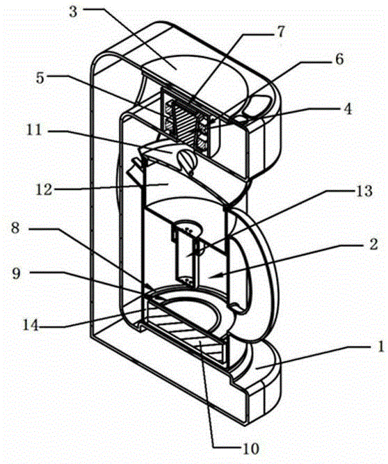 Hydrogen production-type molecular resonance water-activation machine