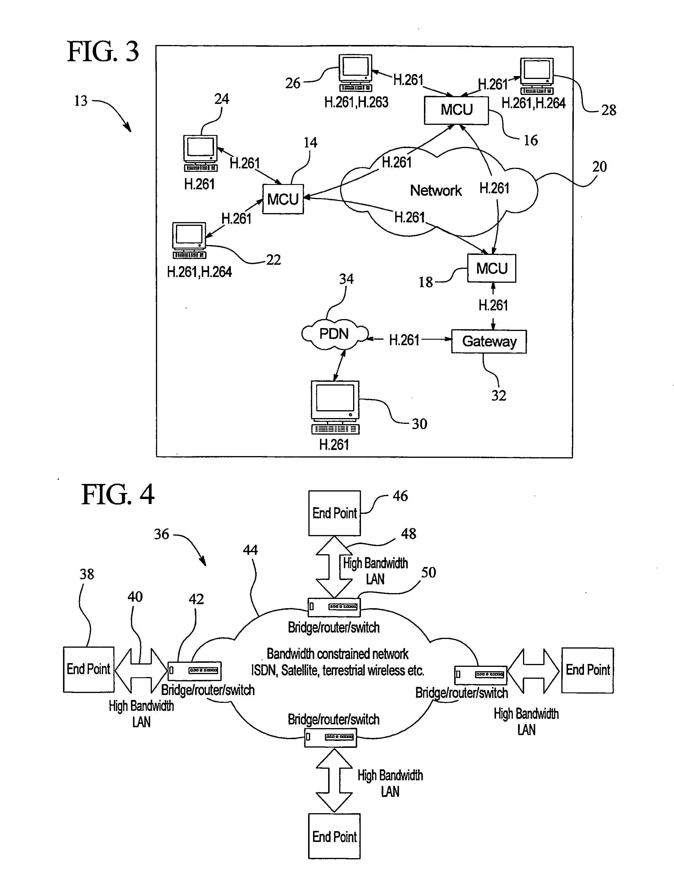 System and method for high quality video conferencing with heterogeneous end-points and networks