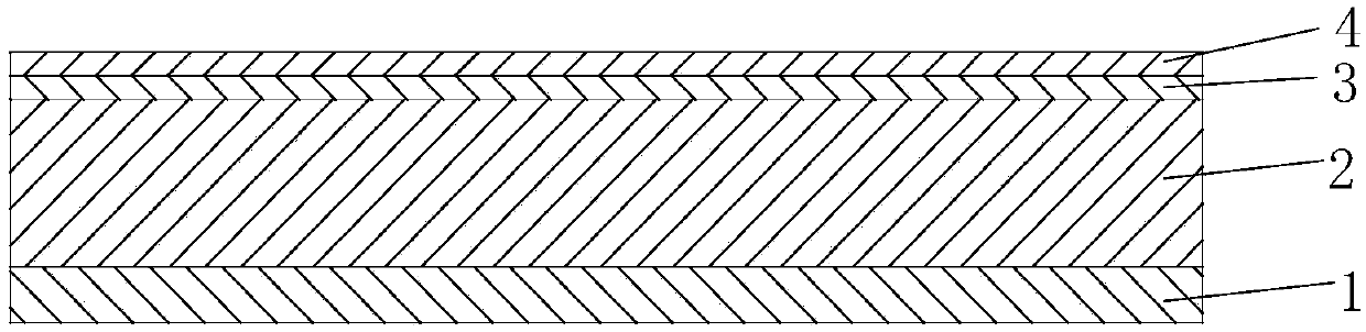 Plastic floor and preparation method thereof