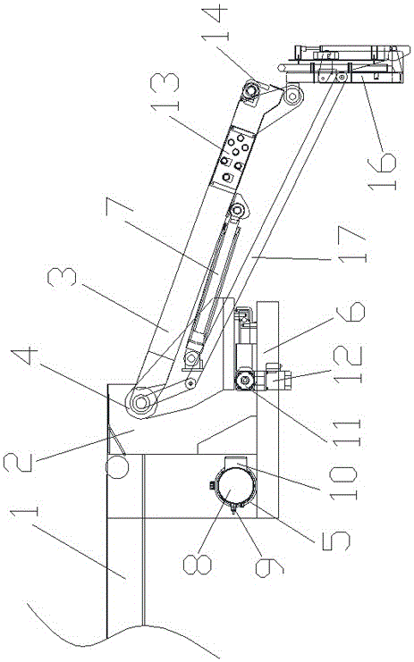 Automatically telescopic belt conveyer for loading and unloading machine