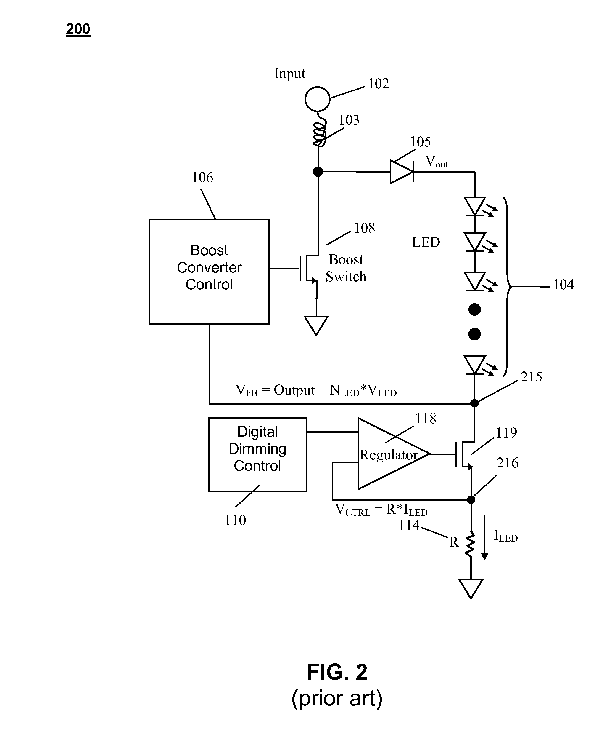 LED current control