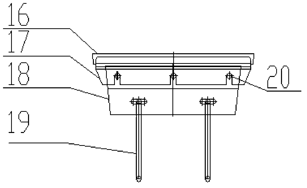 Flue gas desulphurization device and desulphurization method