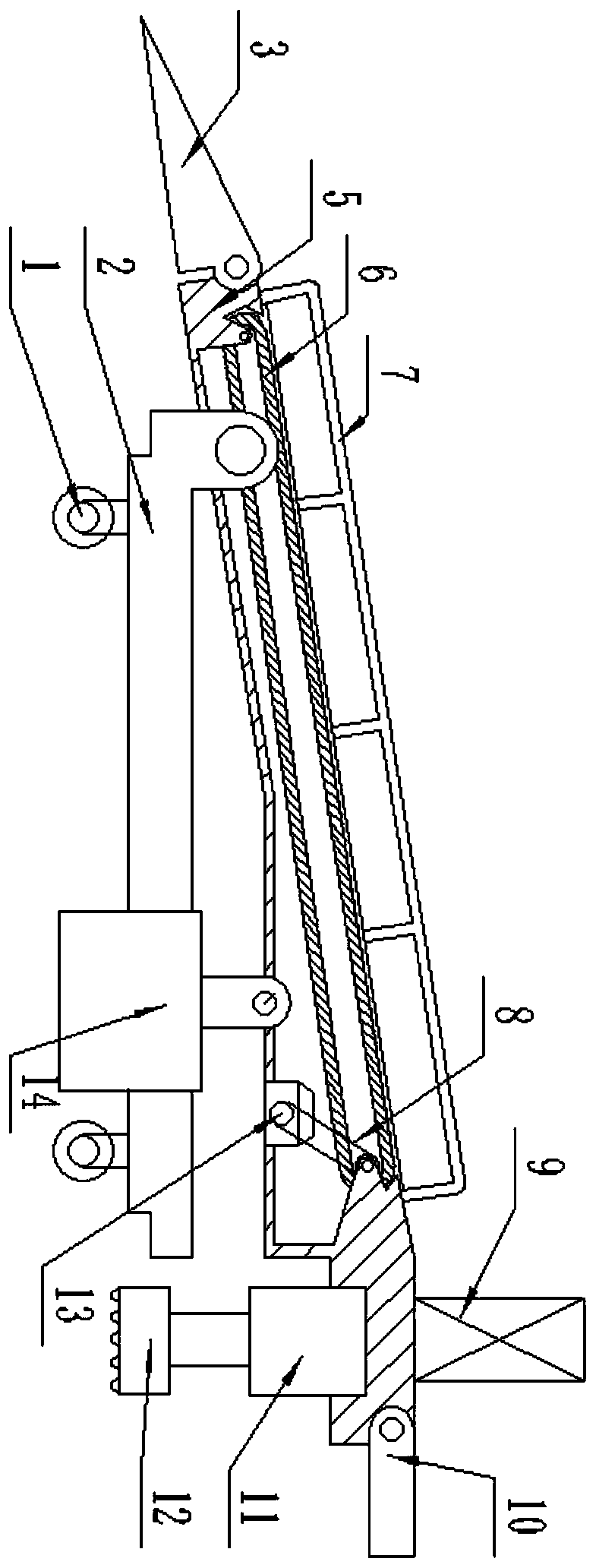 Mobile assembled container loading and unloading platform