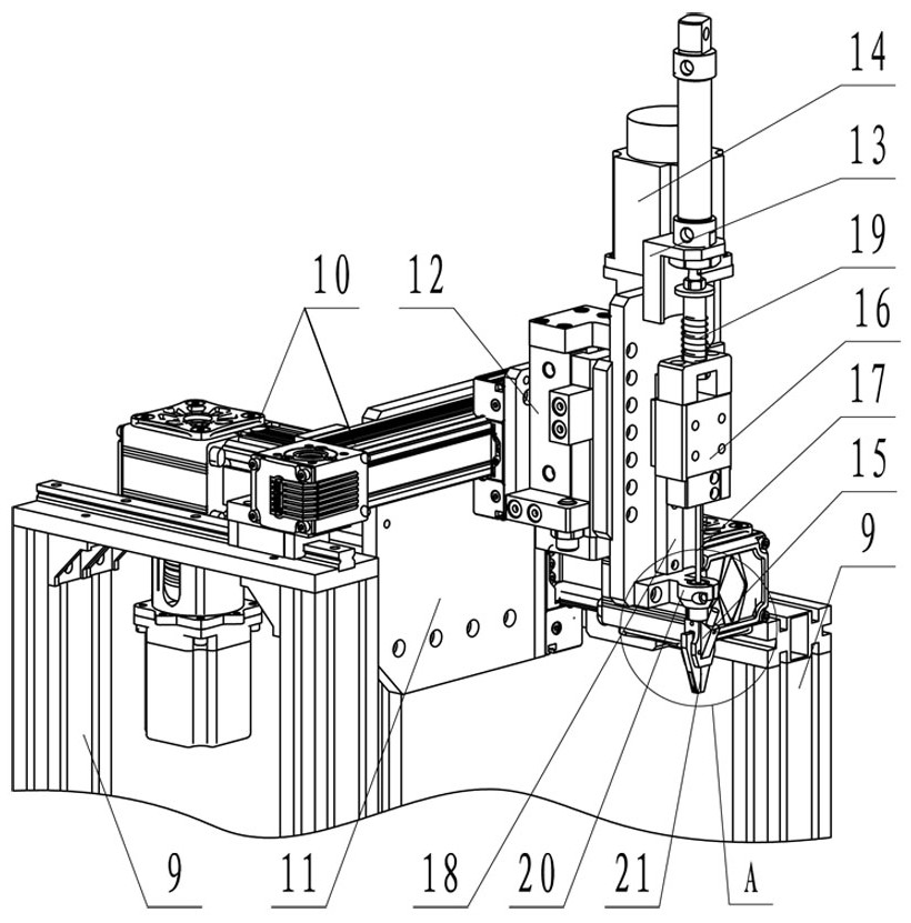 PIN press-fitting device