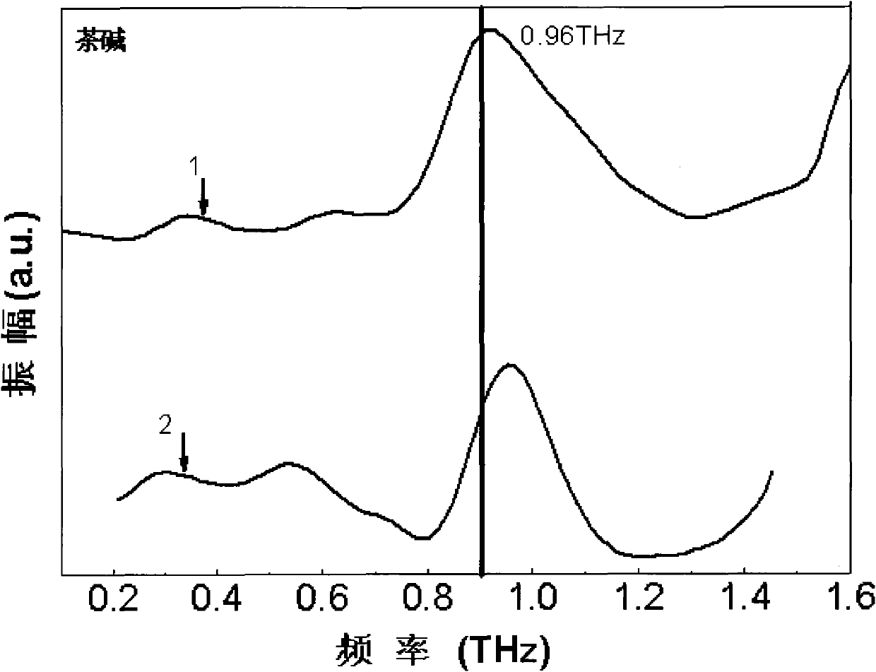 Reflection type terahertz spectrum analysis method for eliminating phase error