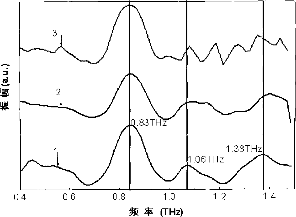 Reflection type terahertz spectrum analysis method for eliminating phase error