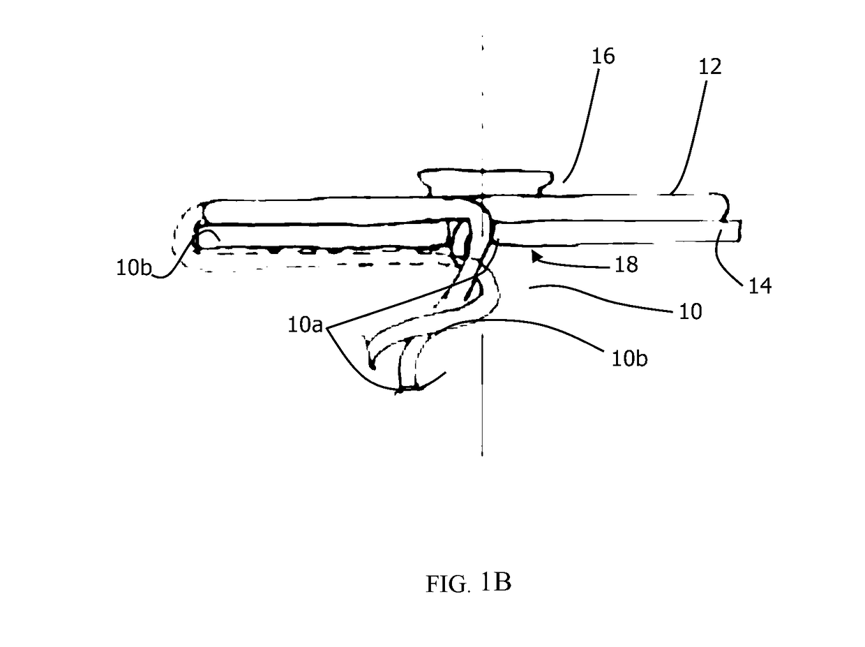 Device for enabling a non-integer number of windings to be provided on an inductor