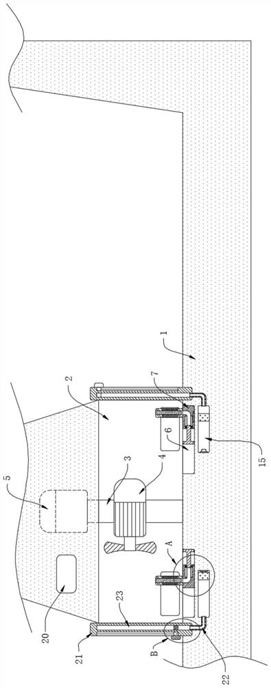 Self-adjusting tidal power generation system