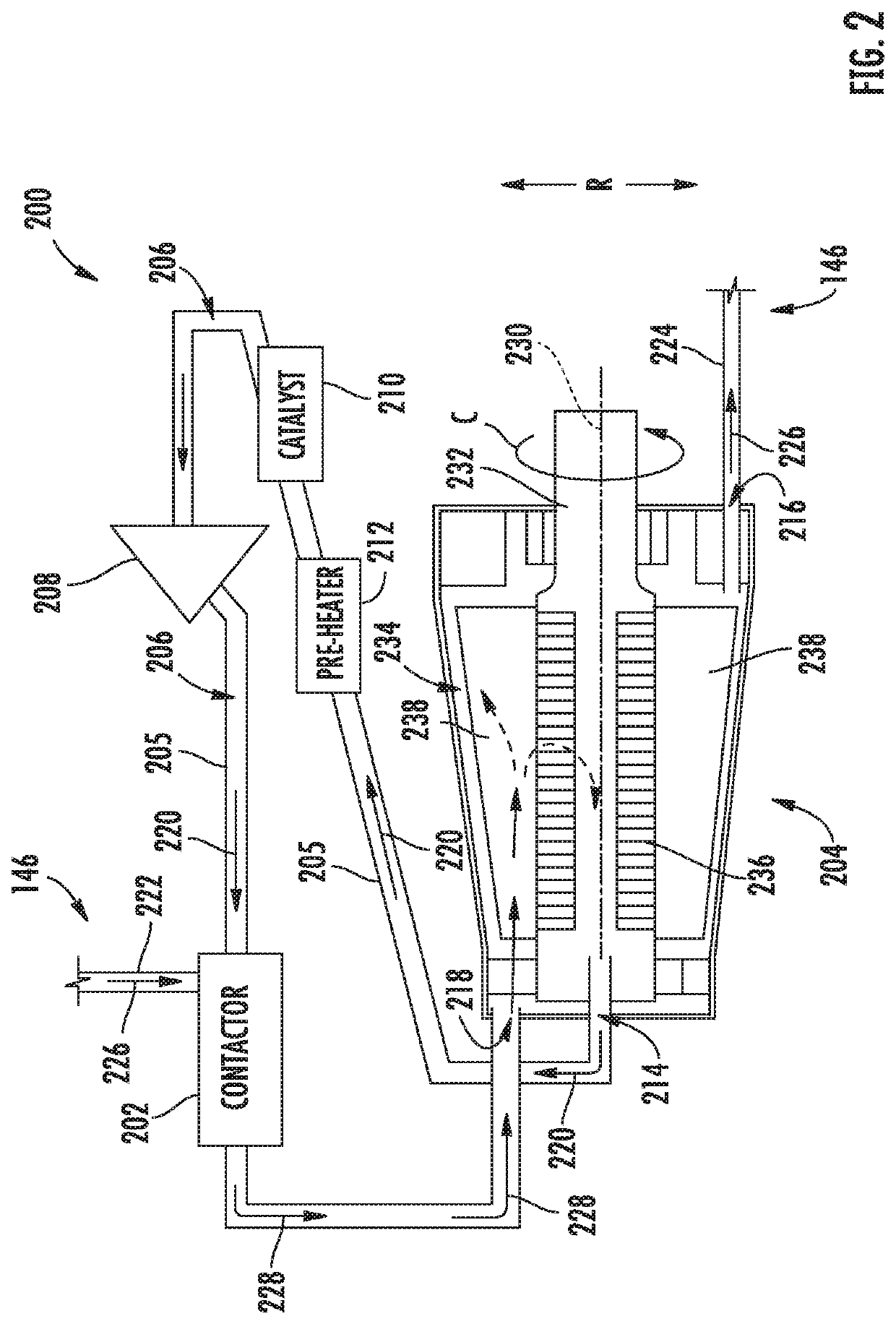 Fuel Oxygen Conversion Unit With A Dual Separator Pump