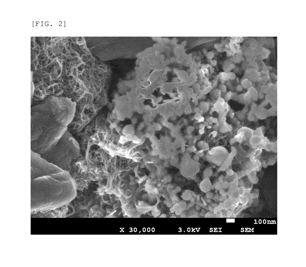 Negative electrode material for lithium ion secondary battery